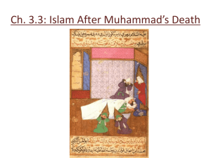 Ch3_3IslamAfterDeathOfMuhammad