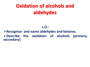 Oxidation of alcohols and aldehydes