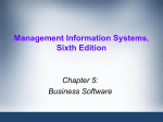 Chapter 5 - College of Business « UNT