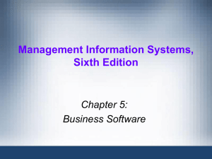 Chapter 5 - College of Business « UNT