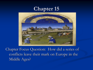 Medieval Conflicts and Crusades (700