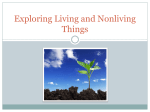 Exploring Living and Nonliving Things PowerPoint