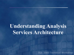 Understanding Analysis Services Architecture