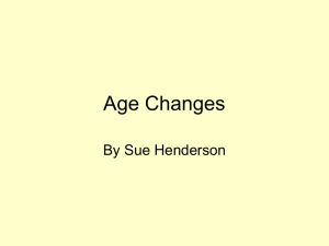 Age Changes Presentation (ppt.28KB)