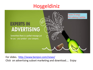 advertising a subset of marketing