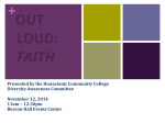 Out Loud Faith - Housatonic Community College