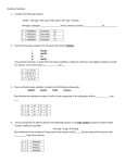 Oxidation Numbers (11 Questions) File