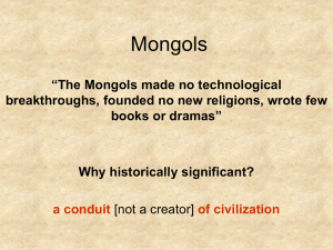 The Mongols - Marlboro Central School District