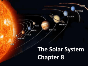 The Solar System - Belle Vernon Area School District