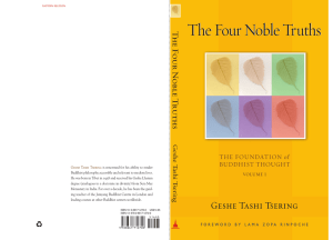 The Four Noble Truths: The Foundation of Buddhist Thought
