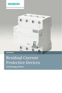 Residual Current Protective Devices