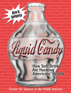 Liquid Candy How Soft Drinks Are Harming