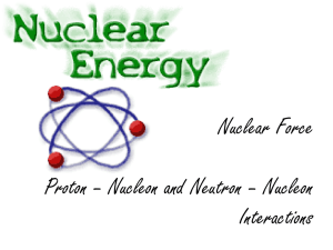 Nuclear force