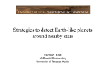 Strategies to detect Earth-like planets around nearby stars