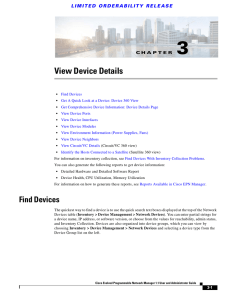 View Device Details