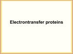 Electrontransfer proteins