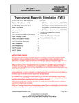 Transcranial Magnetic Stimulation (TMS)