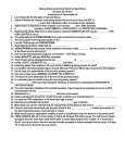 Botany Study Guide CH 22 Part Two Seed Plants