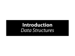 Introduction Data Structures