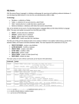 09 - SQL basics, including scripts and CGI