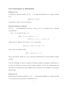 5.5.3 Convergence in Distribution