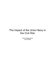 The Impact of the American Navy in the Civil War
