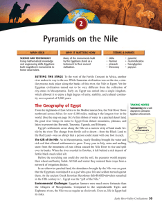Pyramids on the Nile - 6th Grade Social Studies