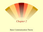Basic Communications Theory