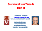 Overview of Java Threads (Part 3) - Distributed Object Computing