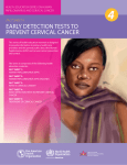 early detection tests to prevent cervical cancer