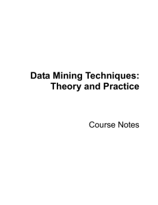 Course notes - Data Miners Inc.