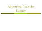 Abdominal Vascular Surgery - A