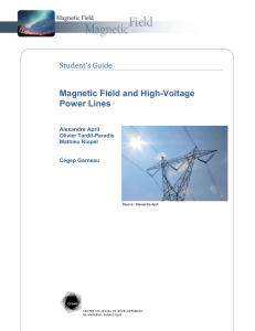 Magnetic Field and High-Voltage Power Lines