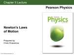 Ch 5 Newtons Laws of Motion