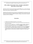 hipaa breach decision tool and risk assessment documentation form