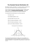 The Standard Normal Distribution 60