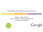 Android Introduction