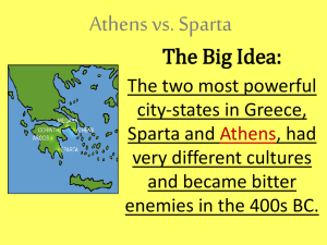 Athens vs. Sparta - 7A