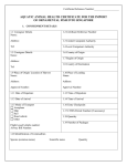 aquatic animal health certificate for the import of ornamental fish into