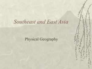 South, Southeast, and East Asia