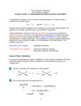 1 5.03, Inorganic Chemistry Prof. Daniel G. Nocera Lecture 15 Apr 11
