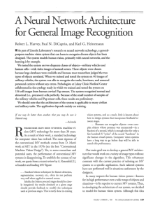 A Neural Network Architecture for General Image Recognition