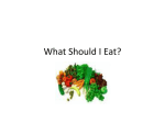 What Should I Eat?
