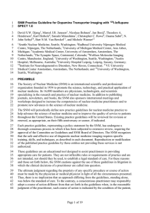 123I-FP-CIT SPECT Procedure Guidelines