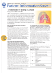 Treatment of Lung Cancer - American Thoracic Society