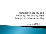 Database Security and Auditing: Protecting Data Integrity and