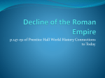 Decline of the Roman Empire