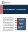 Foreign Relations of the United States