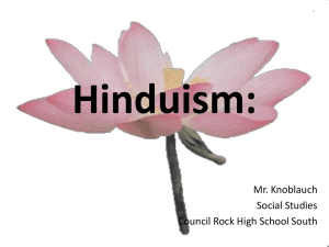 Hinduism - World History