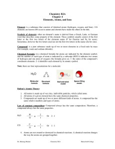 Lecture notes chapter 4